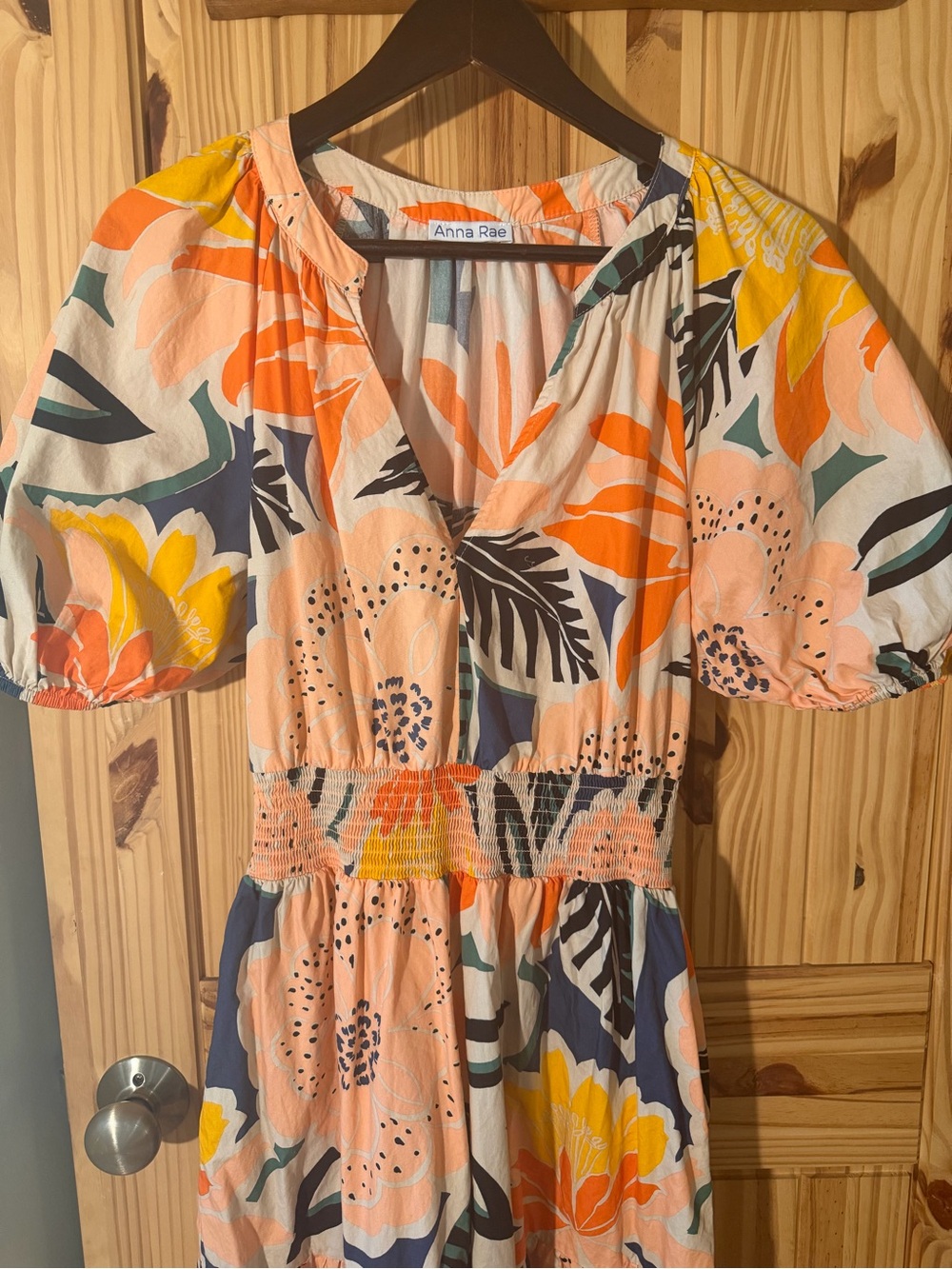 Poplin maxi dress